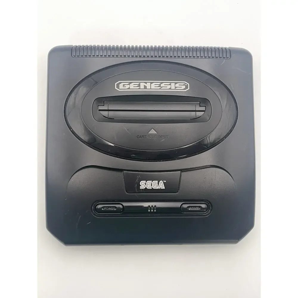 Sega Genesis Model 2 MK-1631 Console System 2 Controller 3 Game & Cables Bundle
